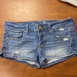 American eagle jean shorts